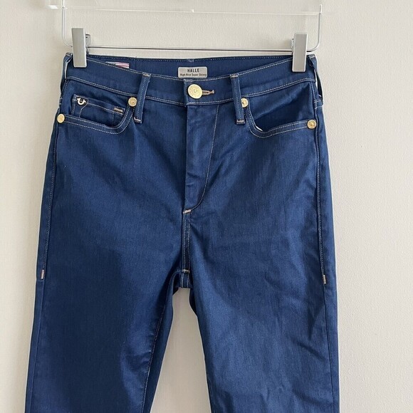 True Religion Halle High Rise Supper Skinny Jeans stretch size 26x29 classic - Picture 4 of 16